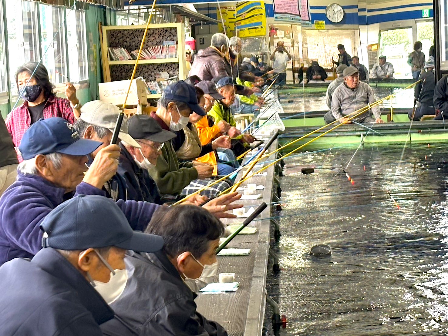 金魚釣りコーナー①